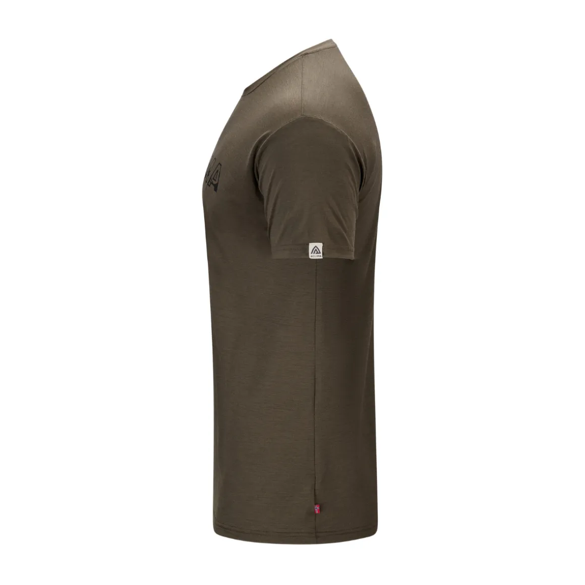 Aclima LightWool 140 Logo T-shirt, herre (Tarmac)
