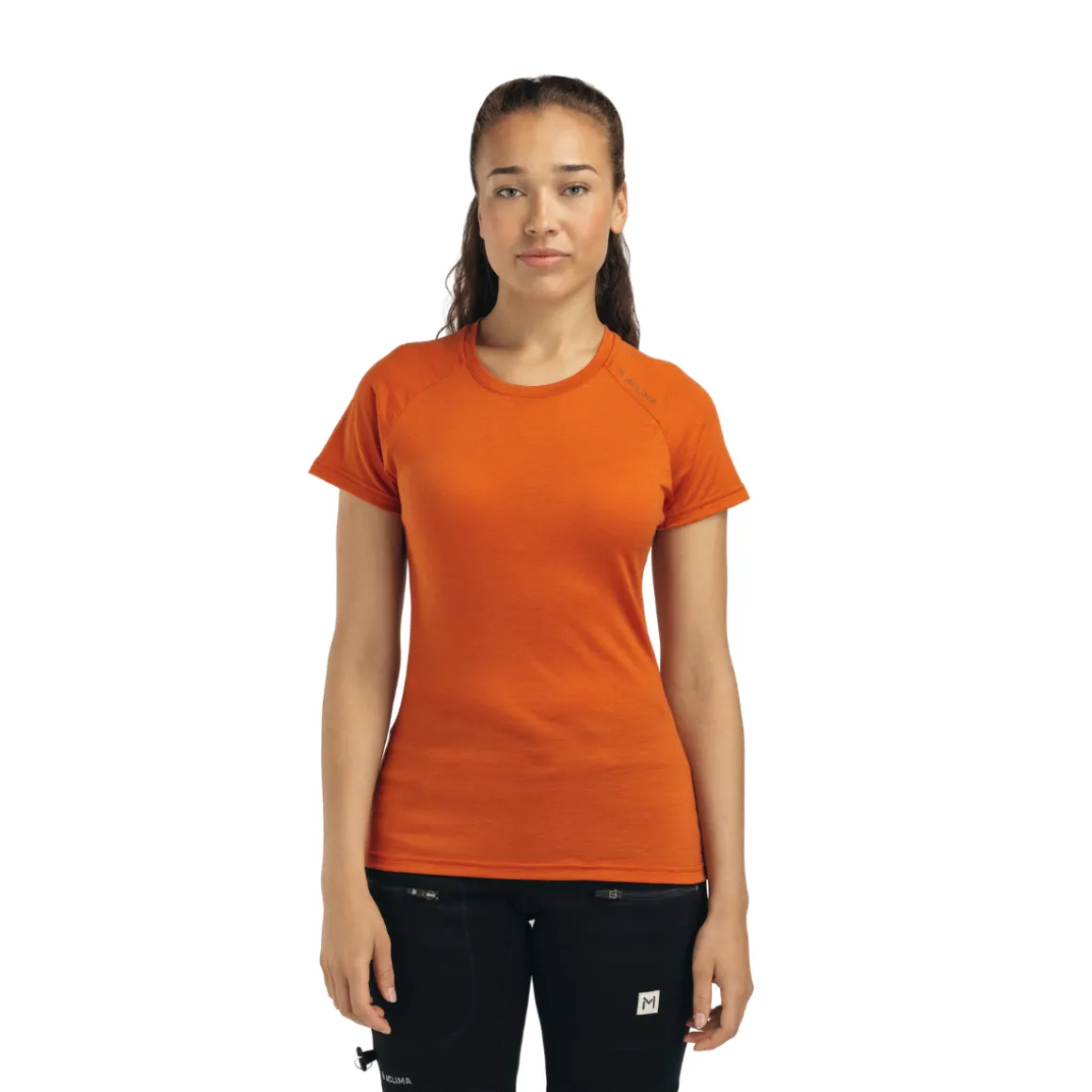 Aclima LightWool 140 Trail Tee, dame (ApricotOrange)