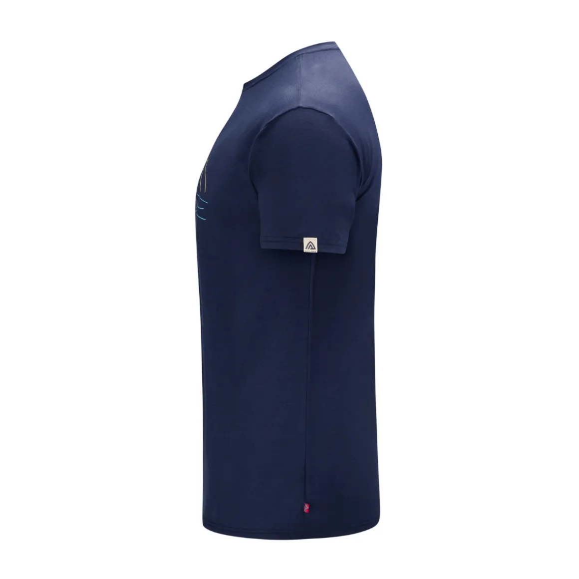 Aclima LW 140 Classic Tee Sunset, herre (NavyBlazer)