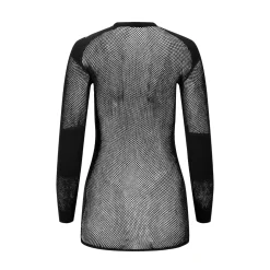 Aclima WoolNet Crewneck, dame (Jet Black)