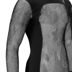 Aclima WoolNet Crewneck netundertrøje, herre (Jet Black)