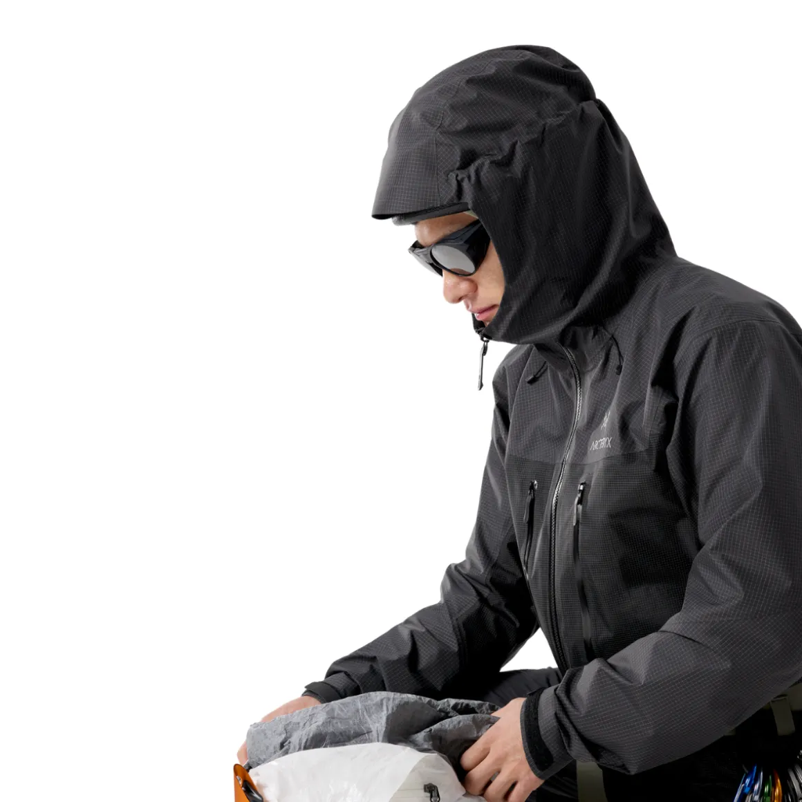 Arc'teryx Alpha Skaljakke, herre (Graphite Black)