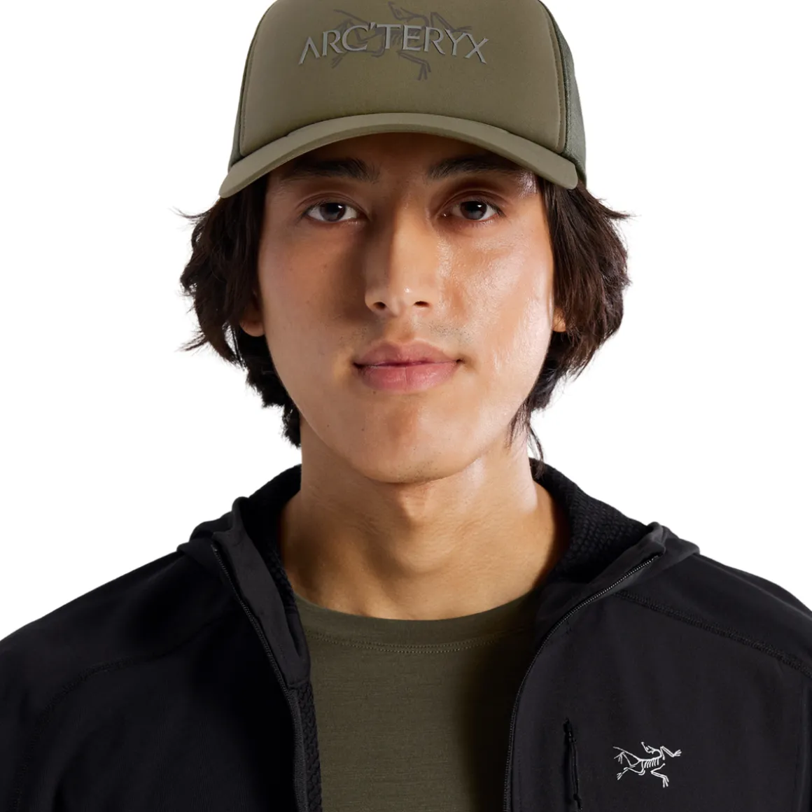 Arc'teryx Bird Word Trucker Curved Hat (Tatsu Forage)