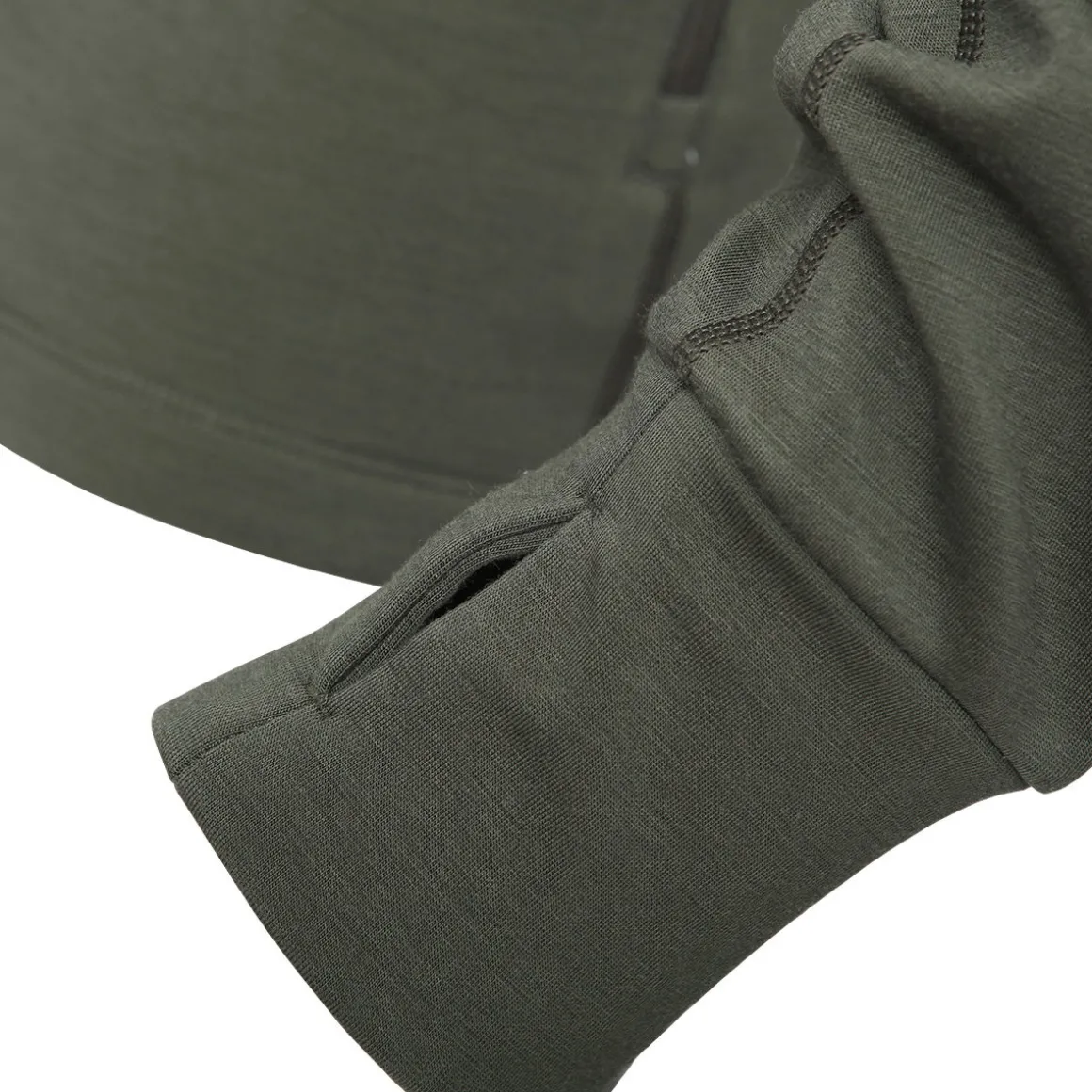 Asivik Adventure Mid Wool fleece, herre (Khaki)