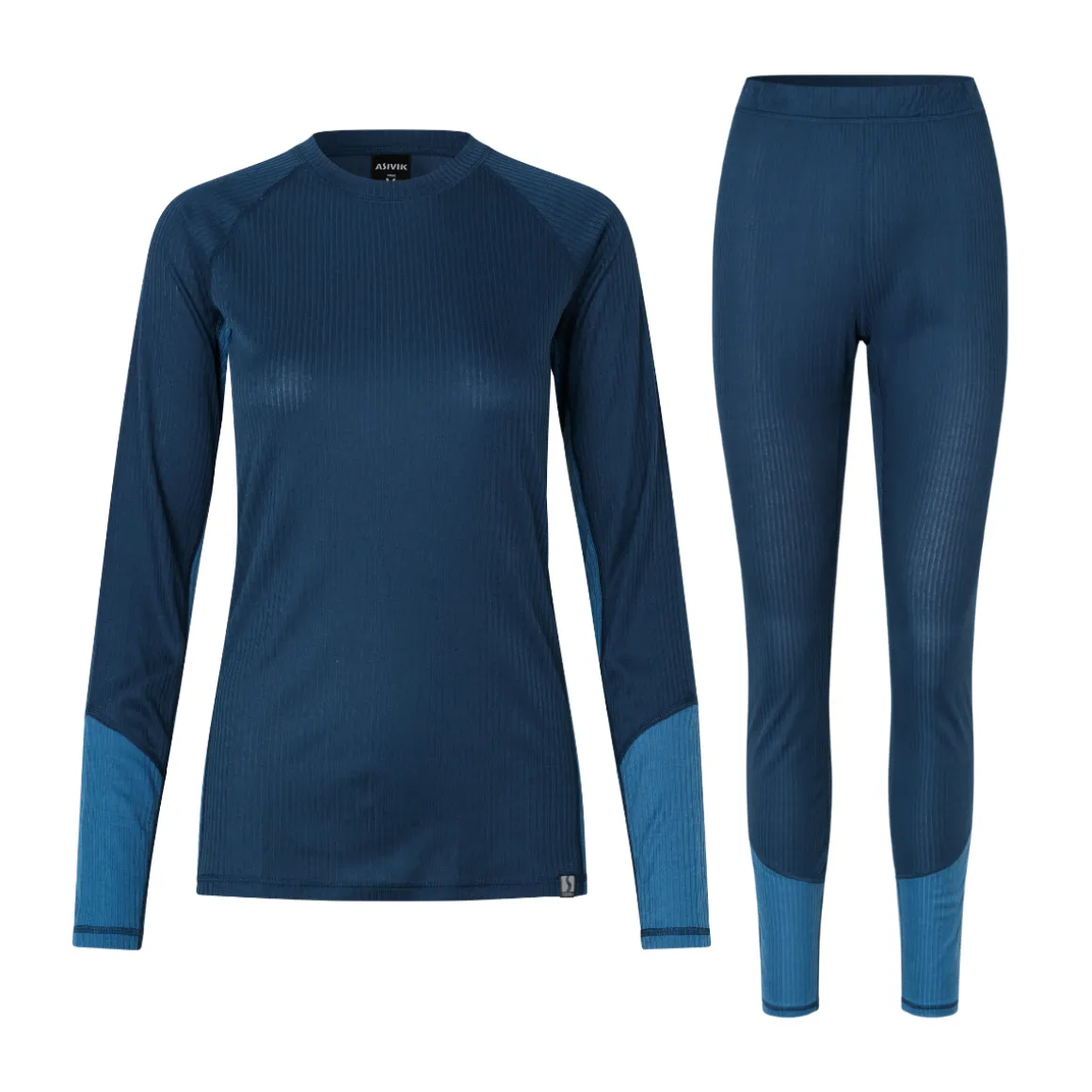Asivik Baselayer Undertøj Sæt, dame (Blue / Blue)