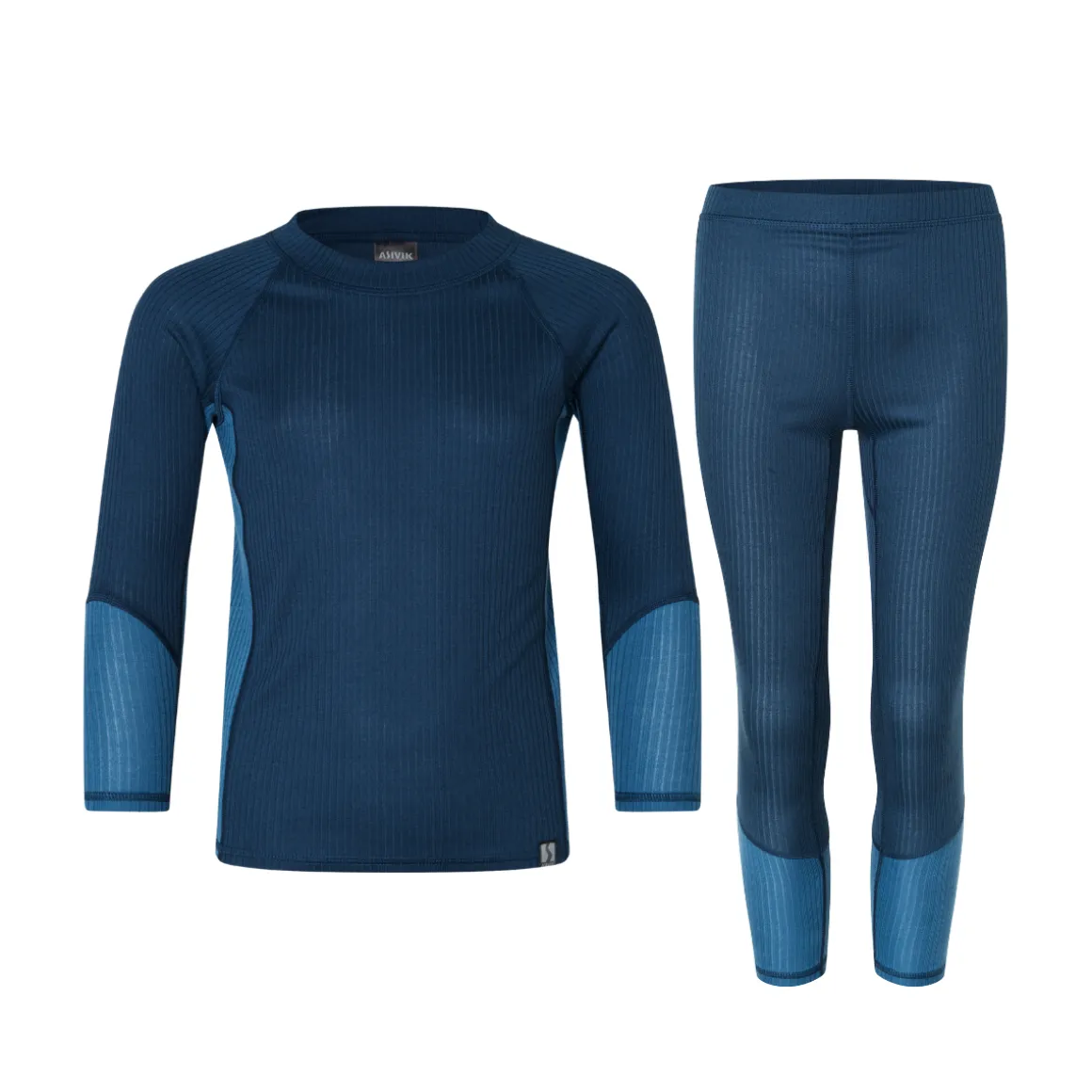 Asivik Baselayer Undertøj Sæt, junior (Blue / Blue)
