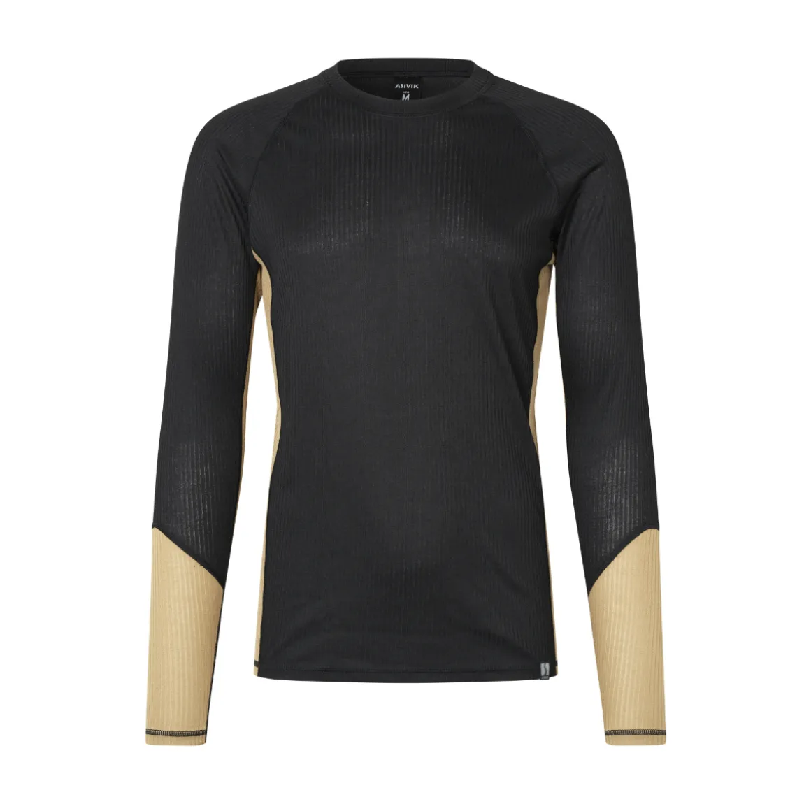 Asivik Baselayer Undertøj Sæt, herre (Black / Sand)