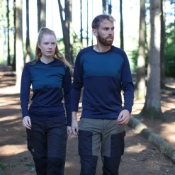 Asivik Explorer Merinould Crew Neck, herre