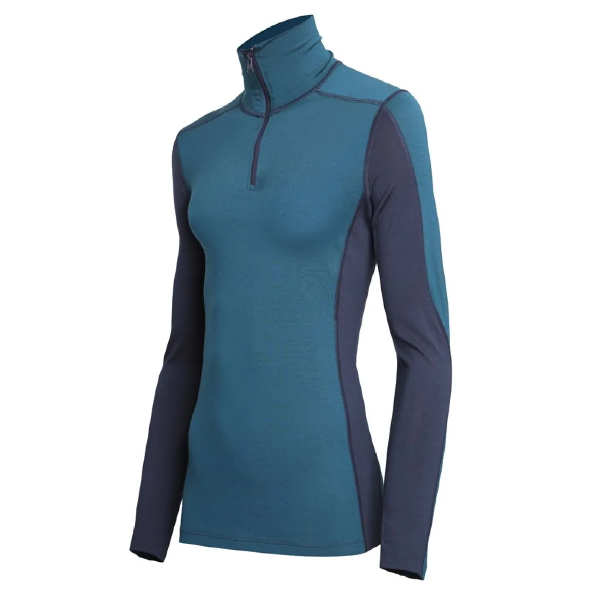 Asivik Explorer Merinould Zip Neck, dame