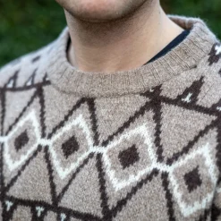 Asivik Gamborg Sweater, herre (Tan)