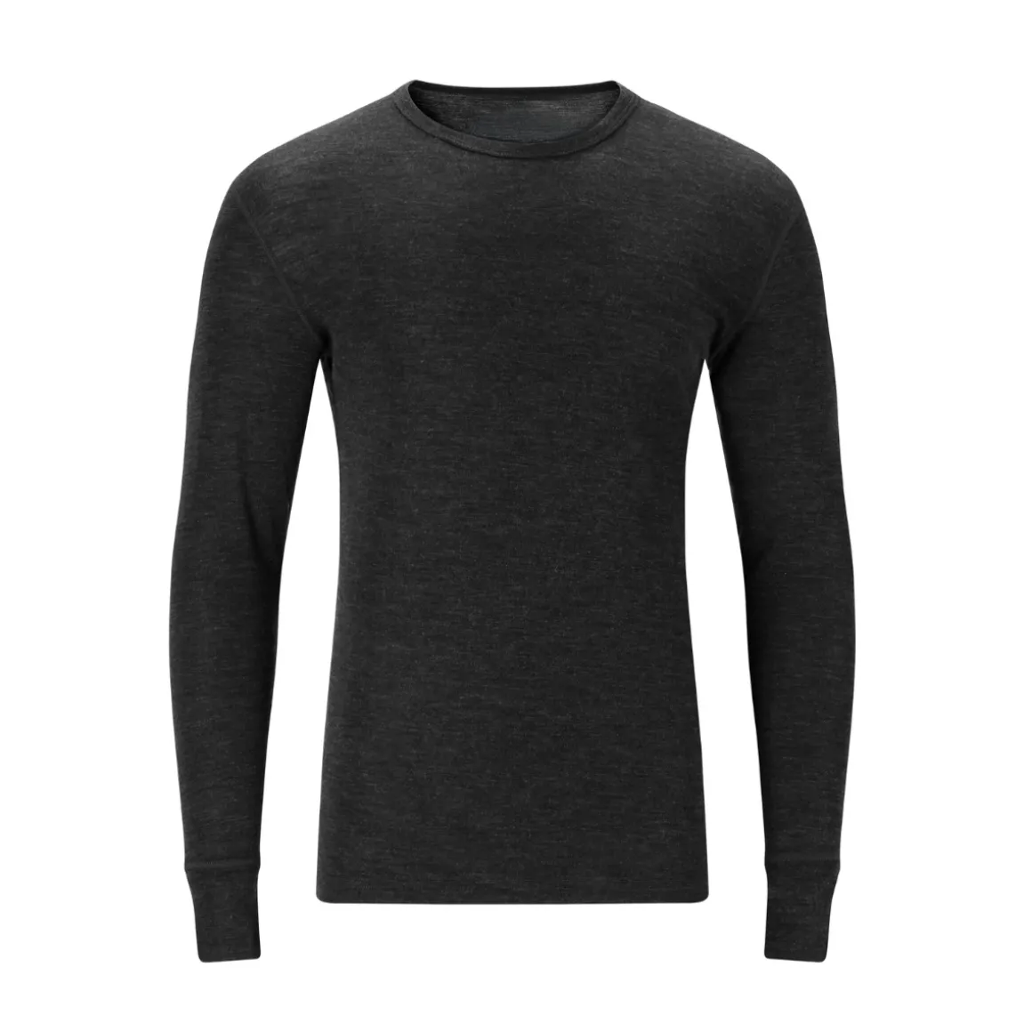 Asivik Hike Wool Blend Uldundertrøje, herre (Black)