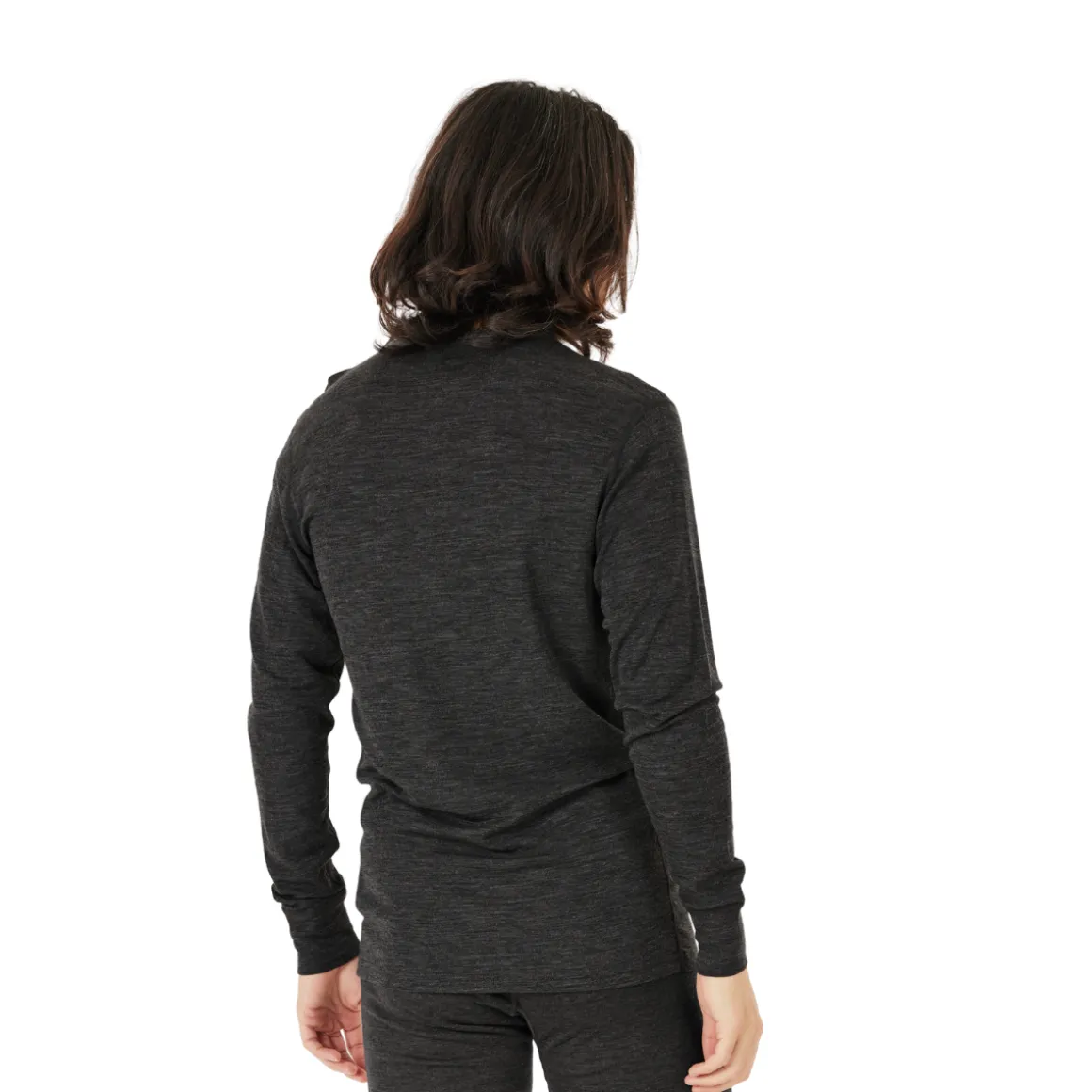 Asivik Hike Wool Blend Uldundertrøje, herre (Black)
