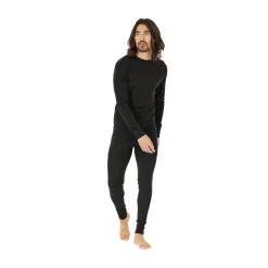 Asivik Hike Wool Blend Uldunderbukser, herre (Black)