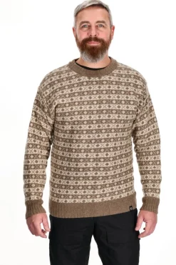 Asivik Hjelm Sweater, Herre (Camel Sand)