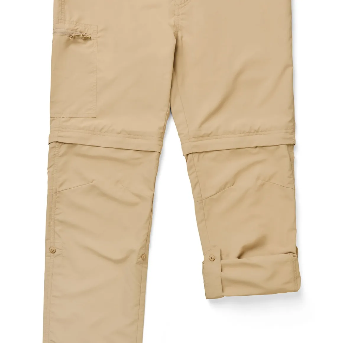 Asivik Travel Zip-Off bukser, dame (Sand)