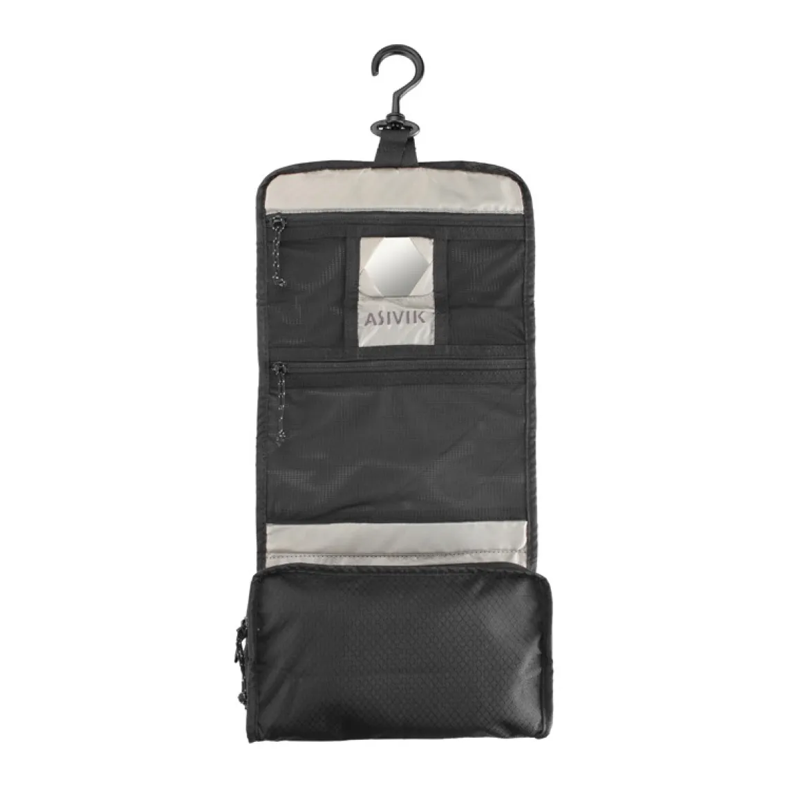 Asivik Wash Bag Roll toilettaske (Black)