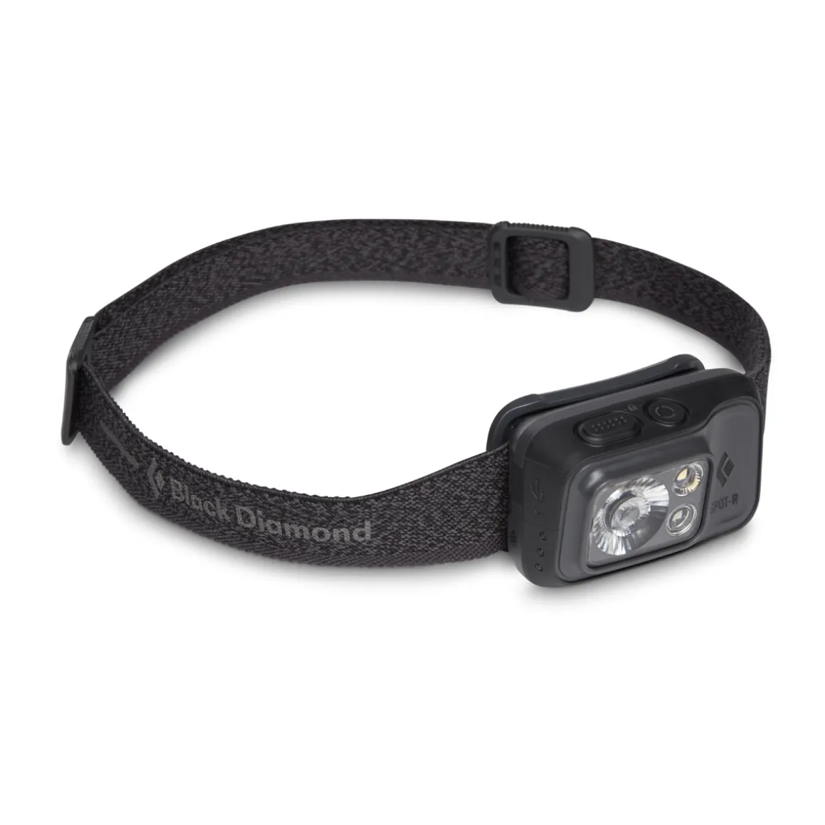 Black Diamond Spot 400-R genopladelig pandelampe (Graphite)