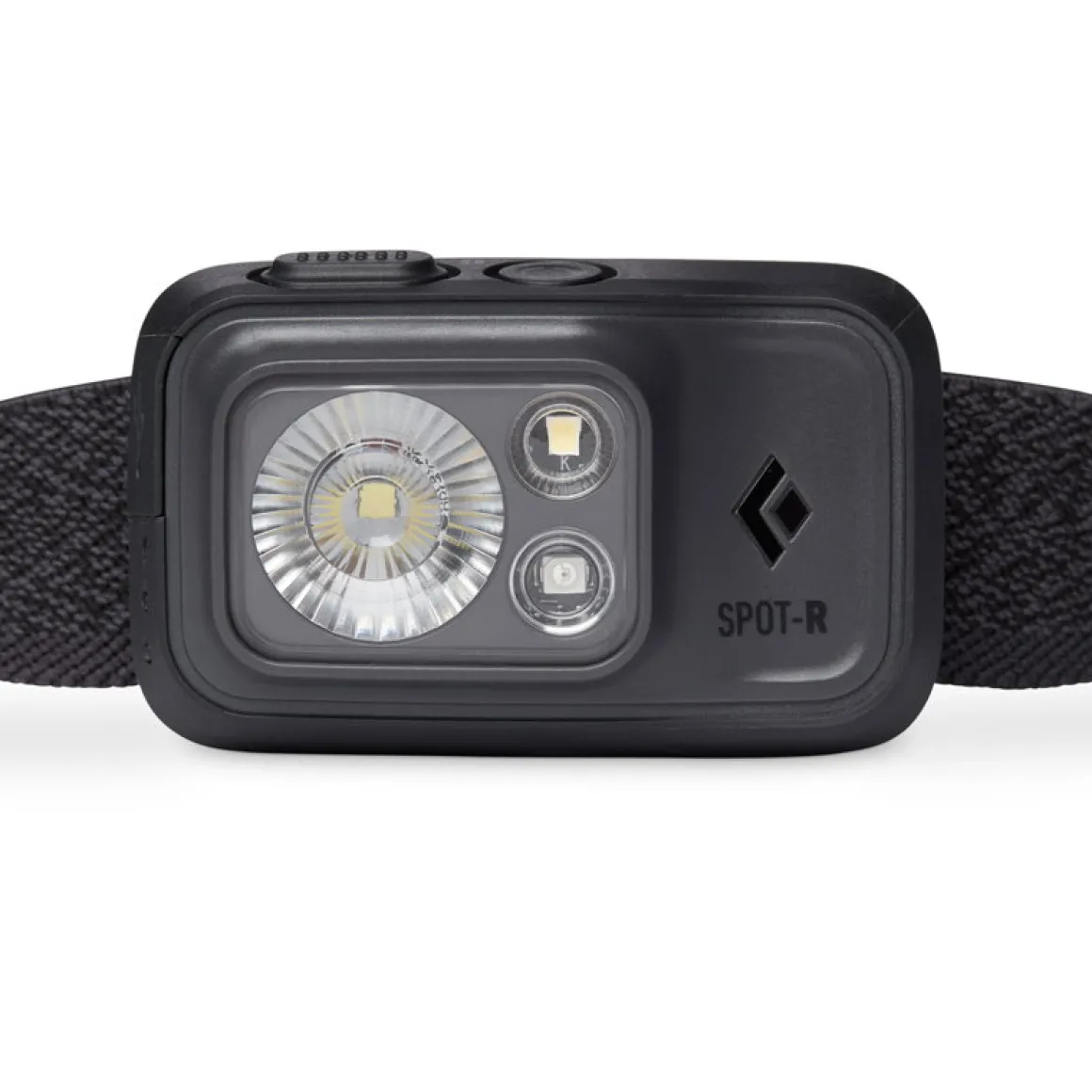 Black Diamond Spot 400-R, genopladelig pandelampe (Graphite)