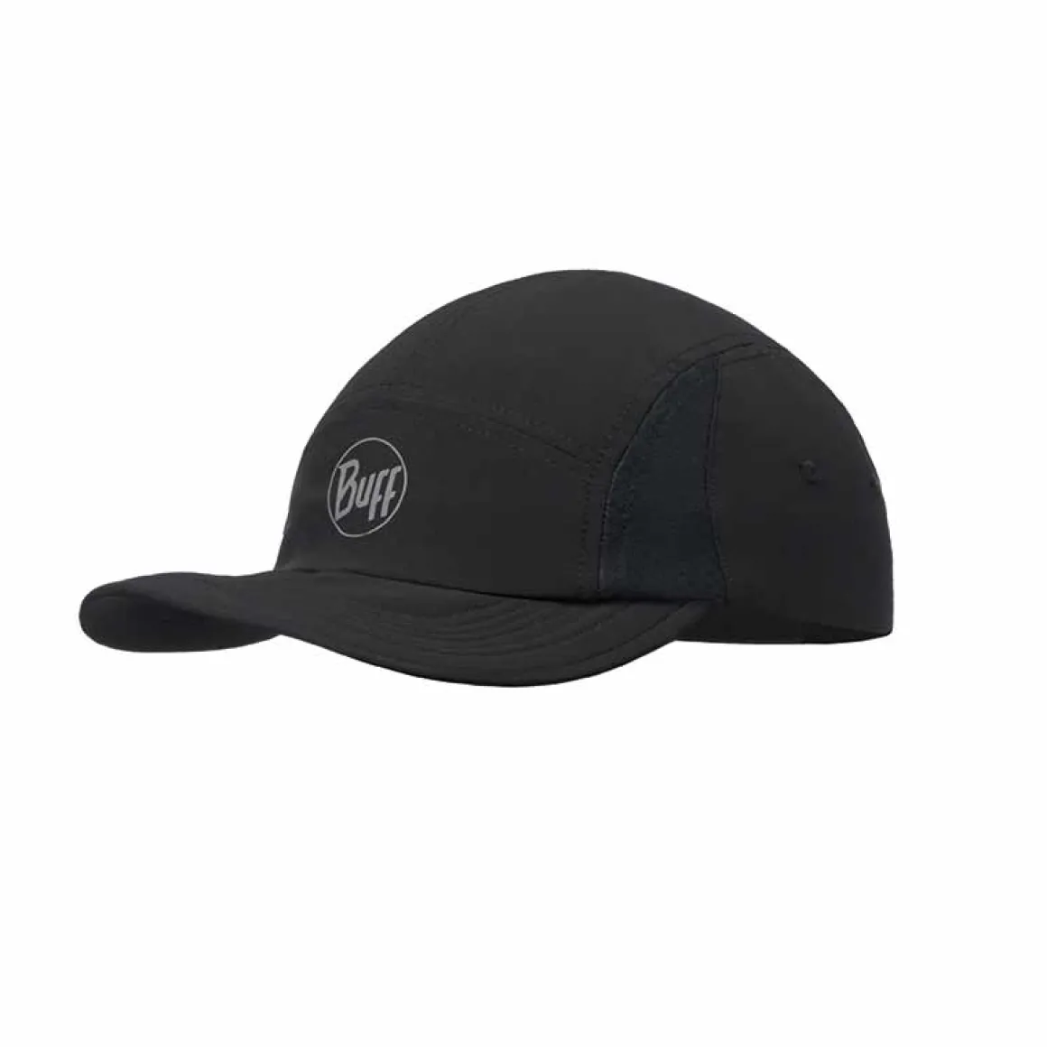 Buff 5 Panel Go Cap (Black)