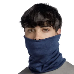 Buff Merino HW Neck Warmer (Night Blue)