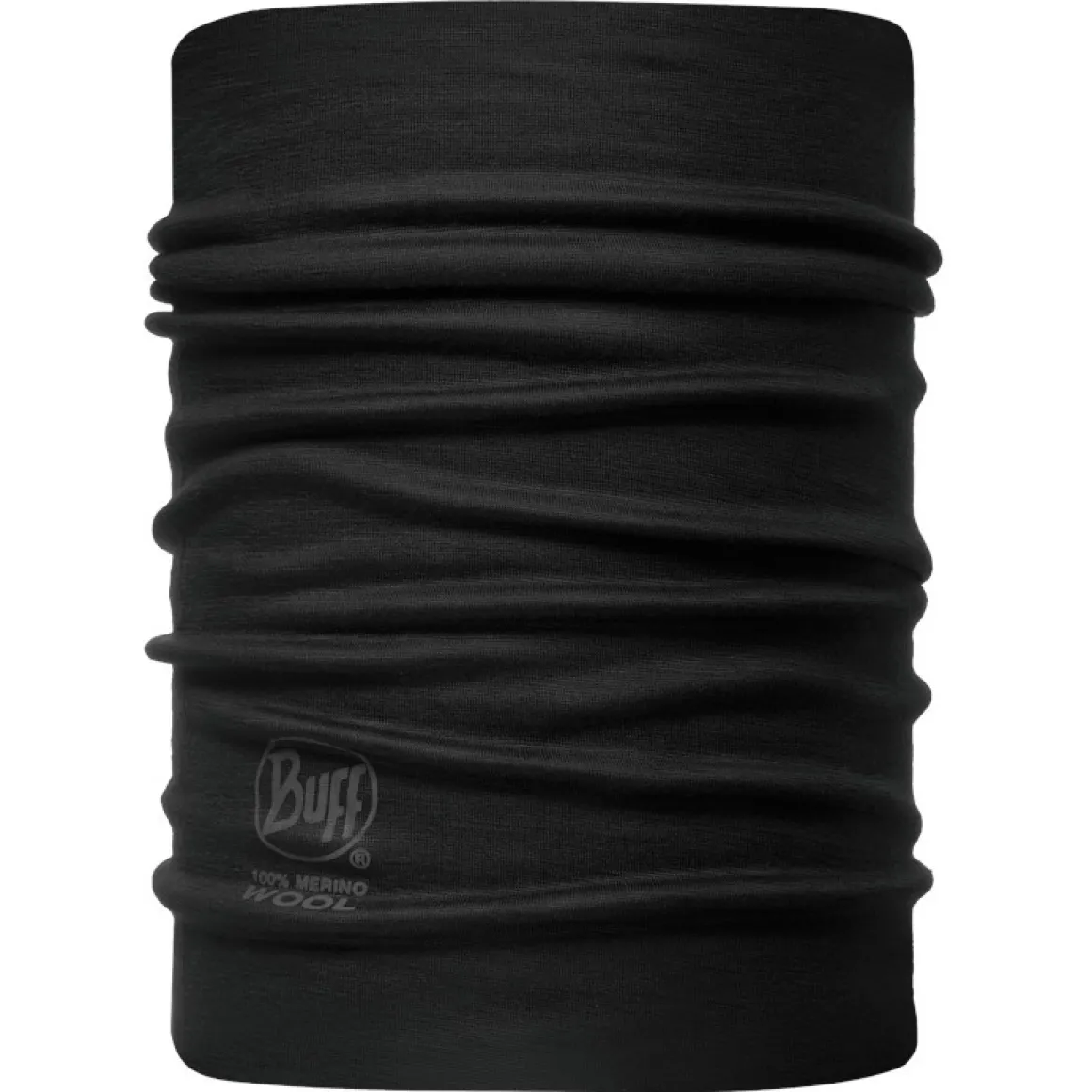 Buff Merino HW Neck Warmer (Black)