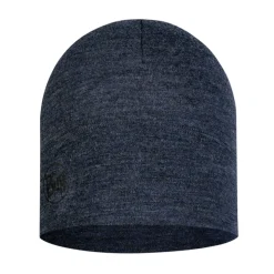 Buff Merino MW Beanie (Melange Night Blue)