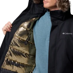 Columbia Cape Ridge Parka / Dunjakke, herre (Black)