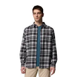 Columbia Cornell Woods Flannel LS, herre (BlackTartan)