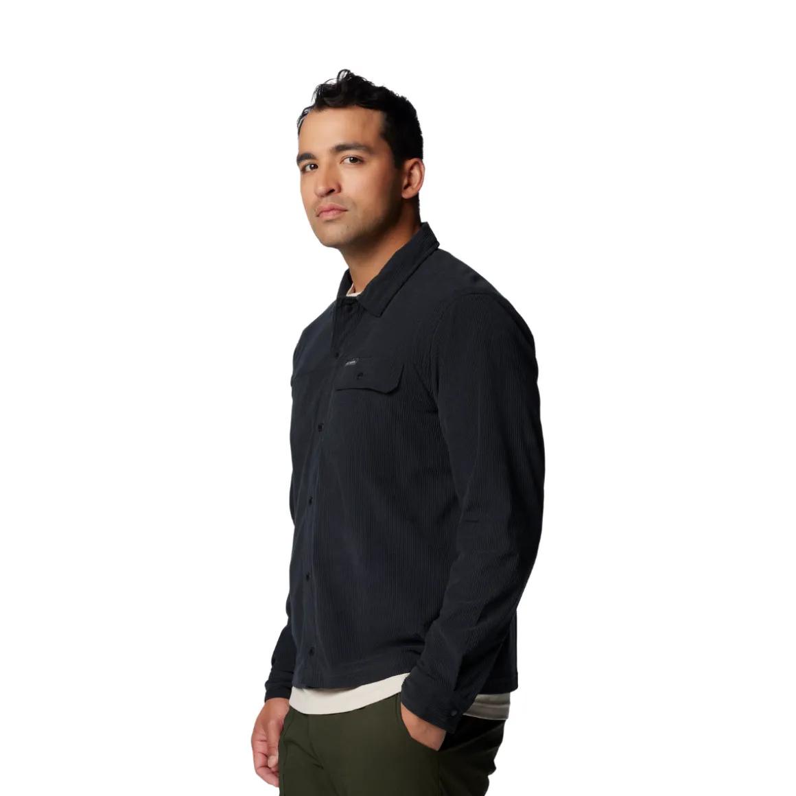 Columbia Flare Gun Corduroy LS Skjorte, herre (Black)