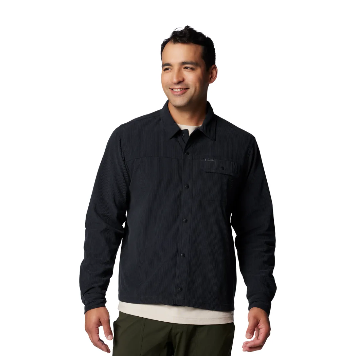 Columbia Flare Gun Corduroy LS Skjorte, herre (Black)