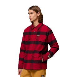 Columbia High Cascades Shirt Jacket, herre (Red Dahlia)