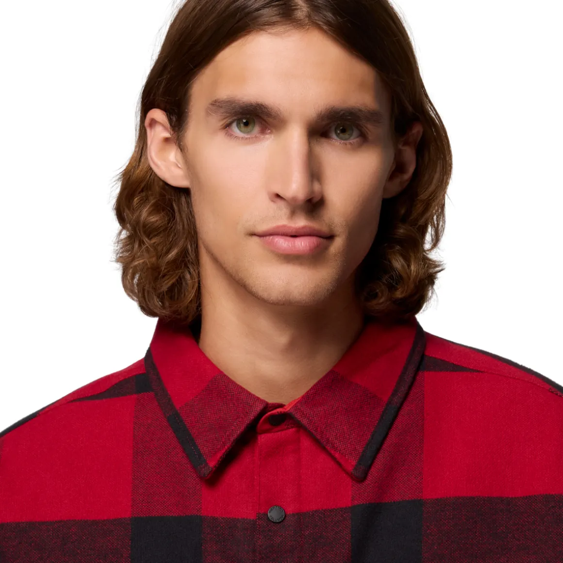 Columbia High Cascades Shirt Jacket, herre (Red Dahlia)