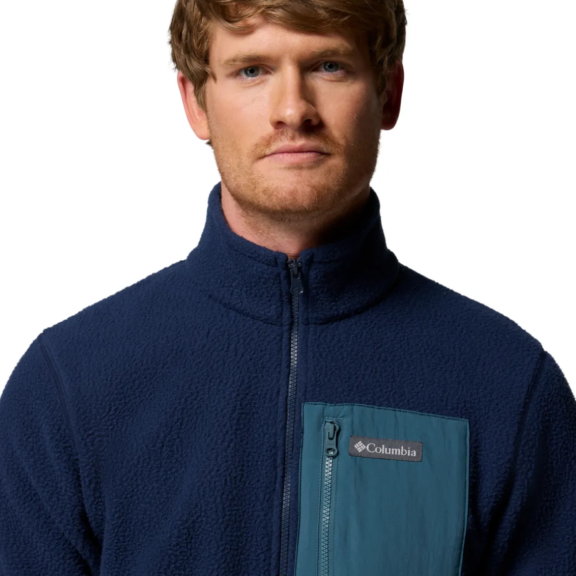 Columbia Jasper Ridge Fleece, herre (Navy)