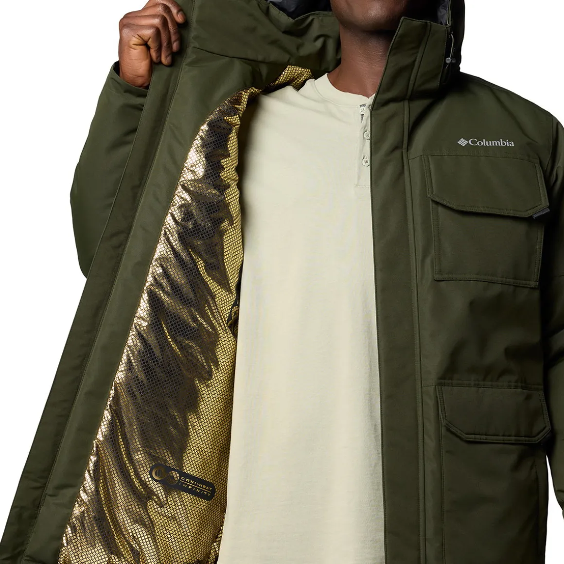 Columbia Landroamer II Parka, herre (Greenscape)