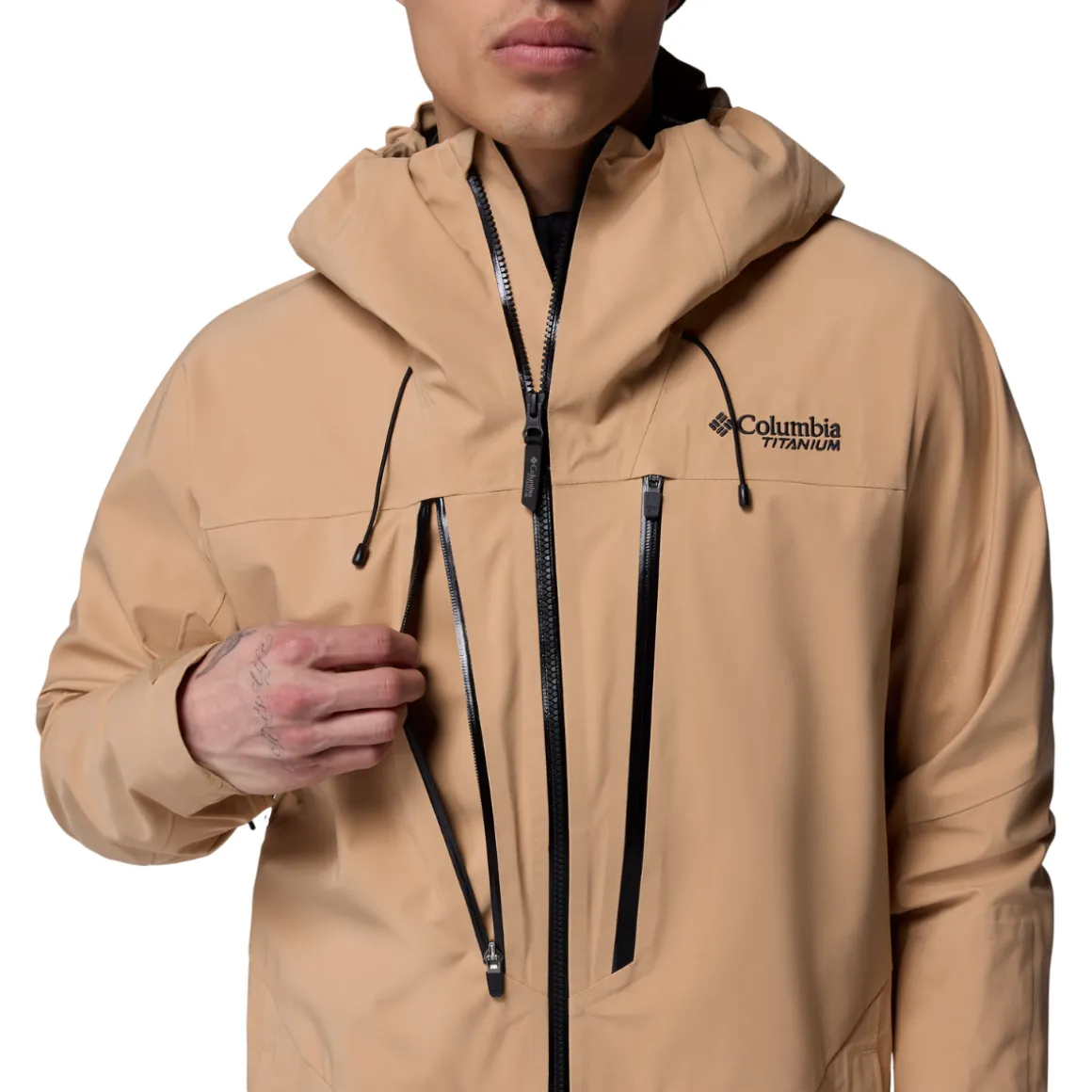 Columbia Platinum Peak II 3L skijakke, herre (Canoe)