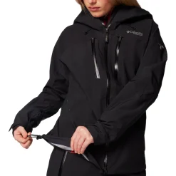 Columbia Platinum Peak II 3-lags skijakke, dame (Black)
