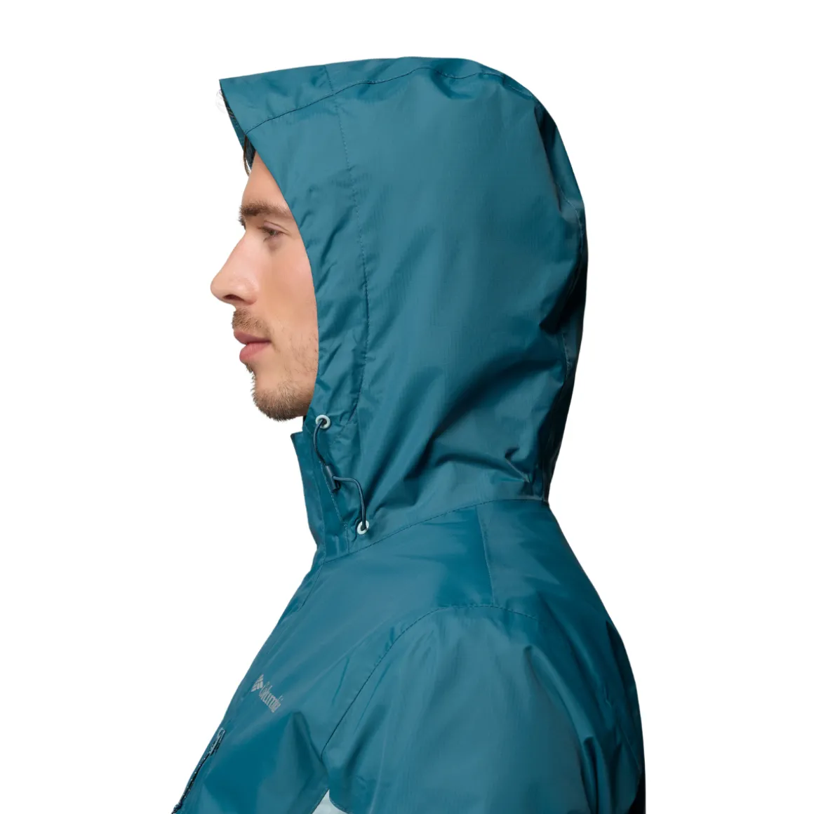 Columbia Pouring Adventure regnjakke, herre (Everblue)