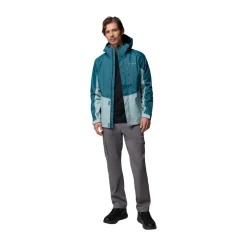 Columbia Pouring Adventure regnjakke, herre (Everblue)