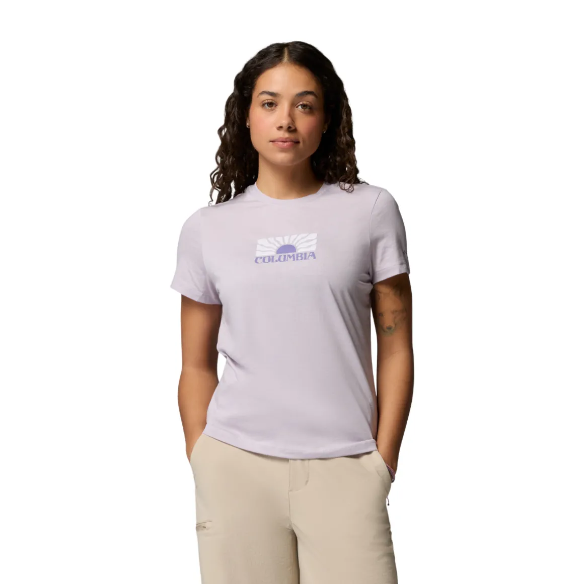 Columbia Ruby Springs Graphic T-shirt, dame (Lavender)