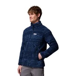 Columbia Rugged Ridge High Pile HZ Fleece, herre (Blue)
