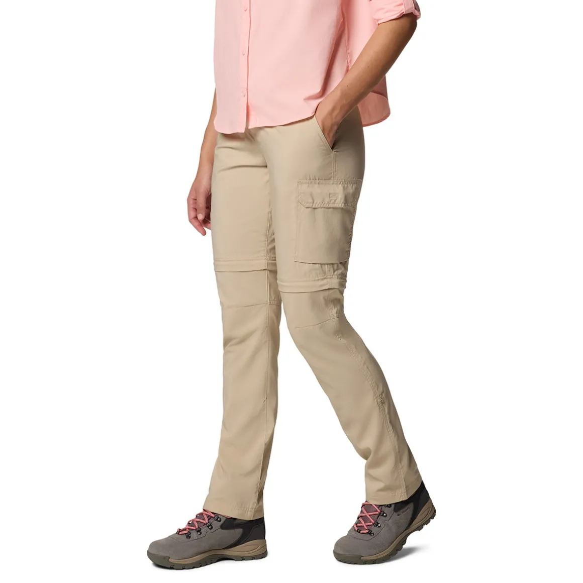 Columbia Silver Ridge Utility Zip-off, dame (Fossil)