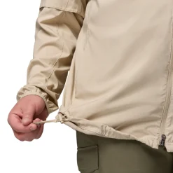 Columbia Skien Valley Hooded LS Sommer- og myggejakke, herre (Acient Fossil)
