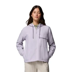 Columbia Skien Valley Hooded LS Sommer- og myggejakke, dame (Lavender)