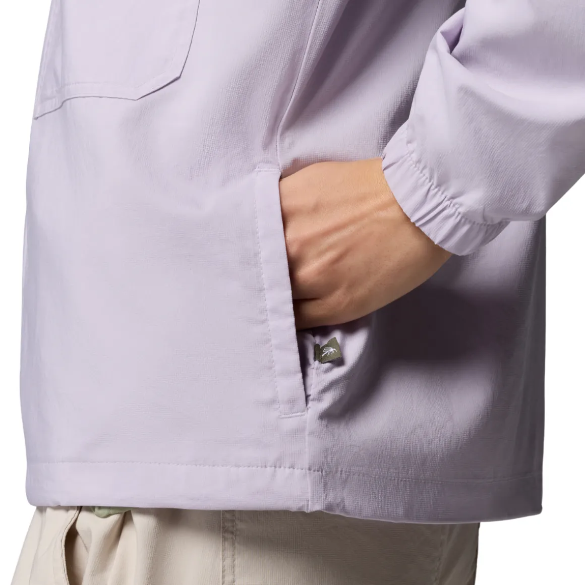 Columbia Skien Valley Hooded LS Sommer- og myggejakke, dame (Lavender)
