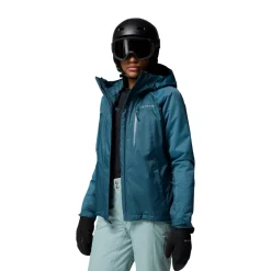 Columbia Snowy Summit Insulated skijakke, dame (Everblue Dobby)