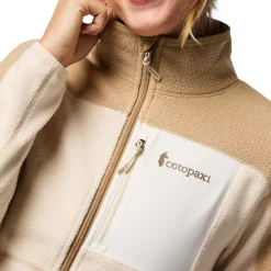 Cotopaxi Abrazo FZ Fleece, dame (Khaki Cream)