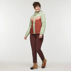 Cotopaxi Capa Insulated Hooded jakke, dame (Green Tea)