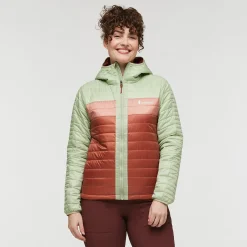 Cotopaxi Capa Insulated Hooded jakke, dame (Green Tea)