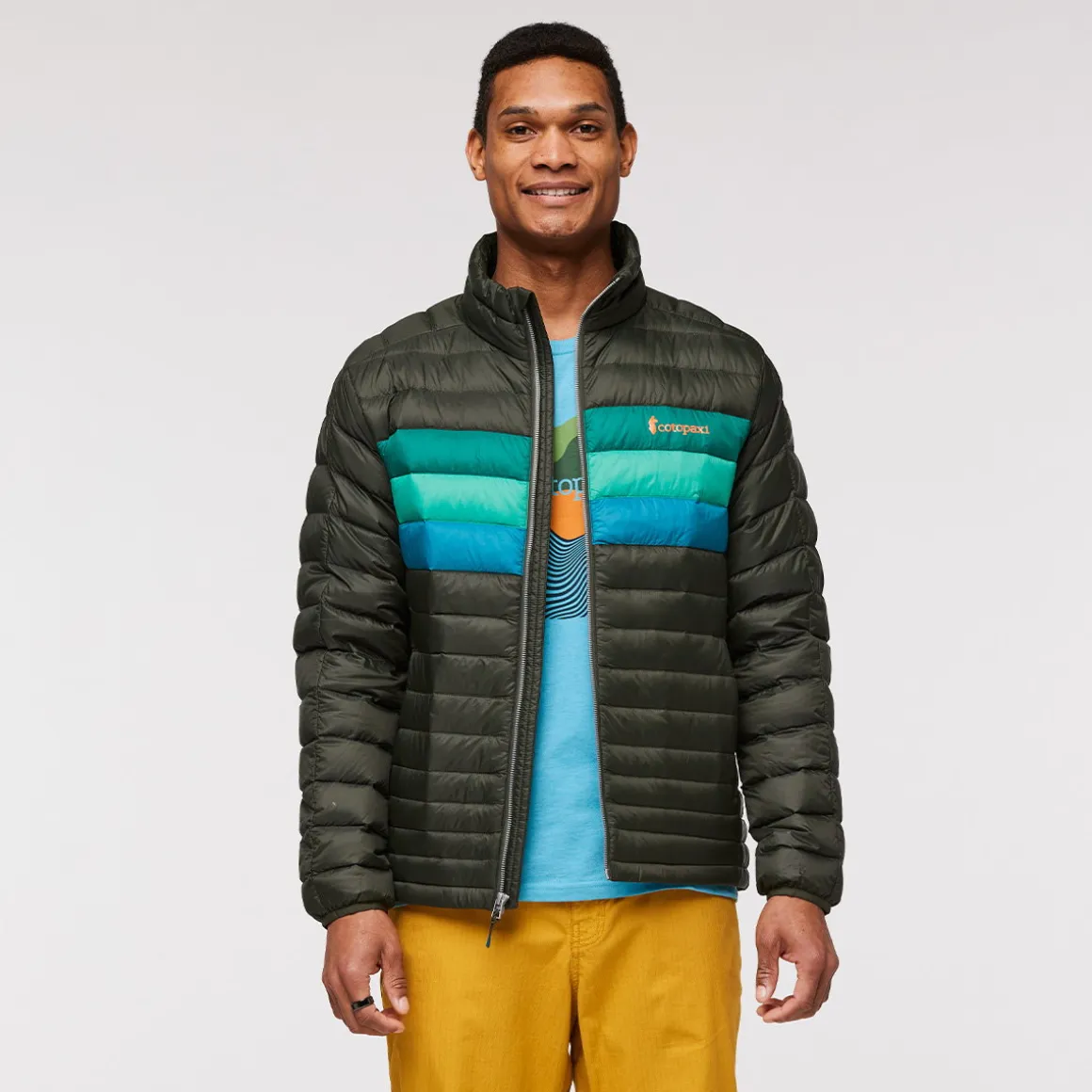 Cotopaxi Fuego Down dunjakke, herre (Woods Stripes)