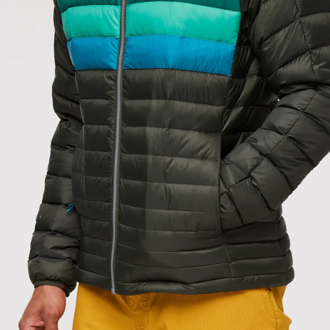Cotopaxi Fuego Down dunjakke, herre (Woods Stripes)